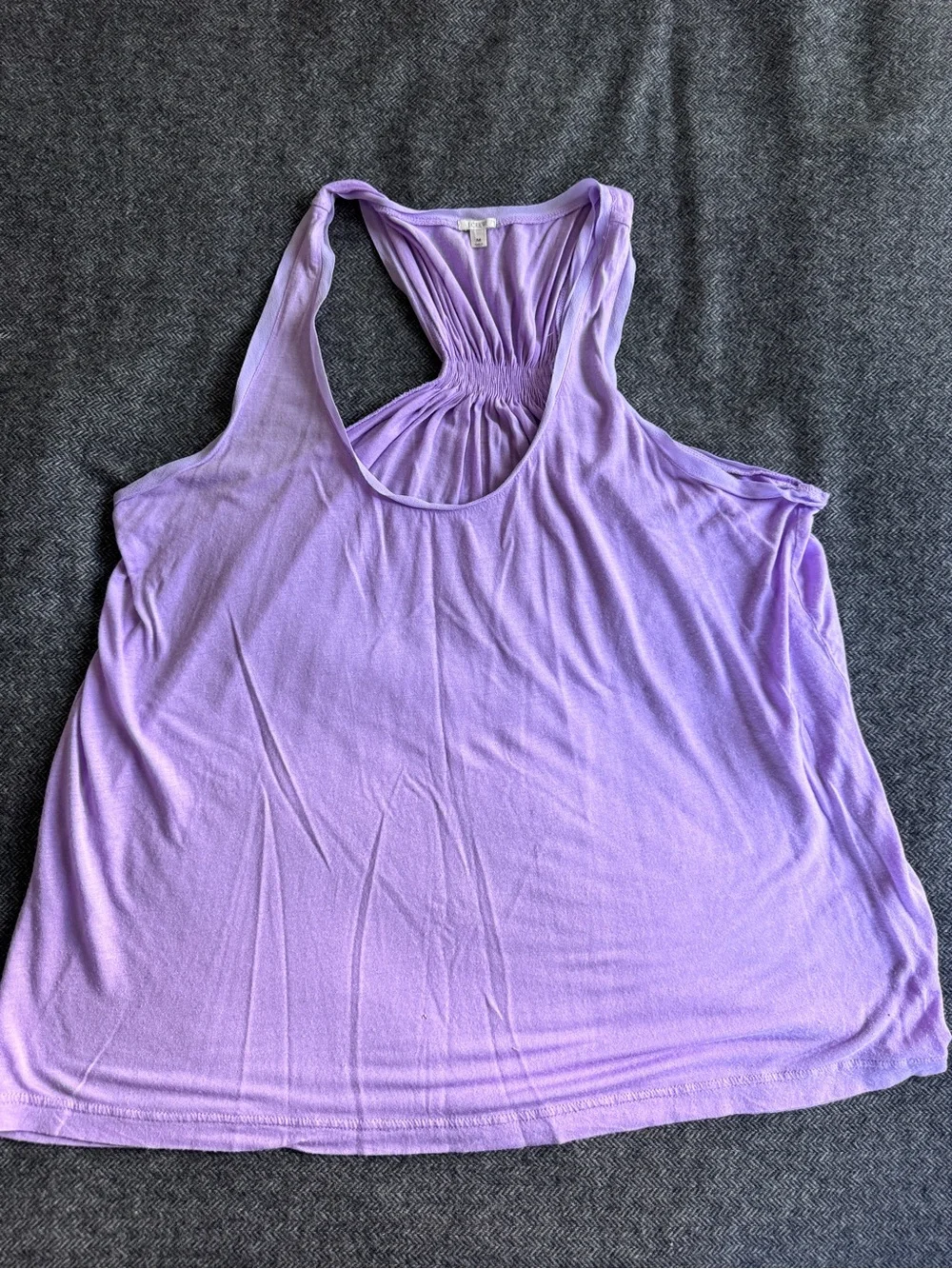 Jcrew Lot of 3 Tank Tops - Lavender, Gray, Navy